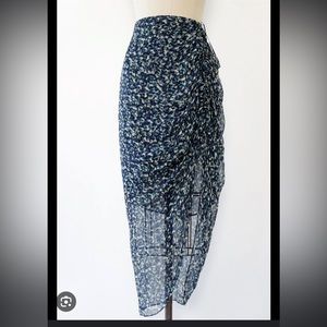 Veronica Beard Ari Silk Skirt